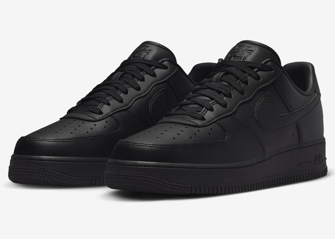 Nike Air Force 1 Low Fresh Black DM0211-001 Release Date