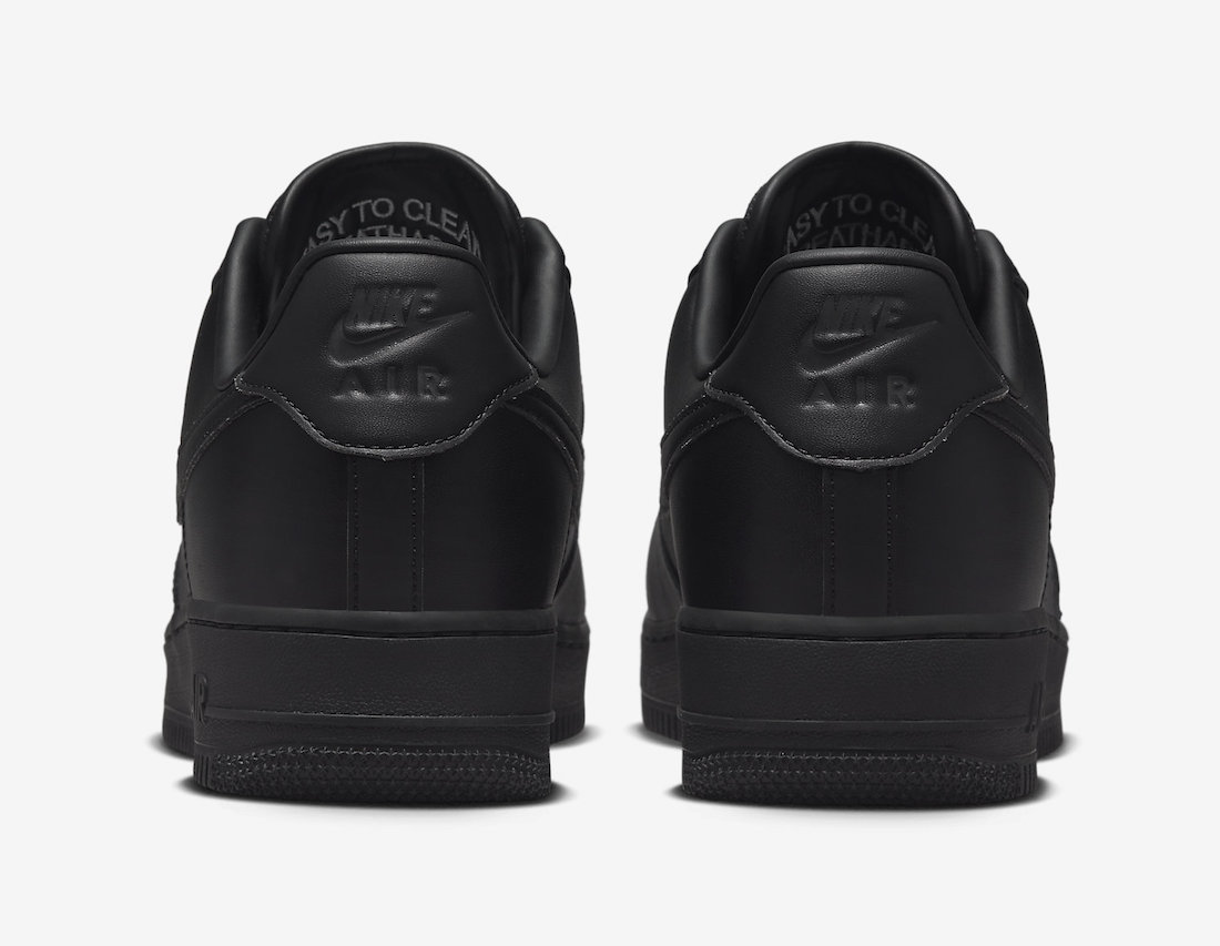 Nike Air Force 1 Low Fresh Black DM0211-001 Release Date