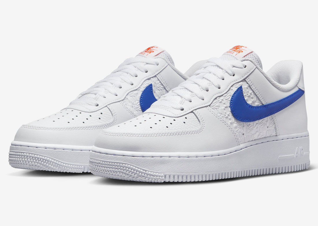 Nike Air Force 1 Low Hoops White Blue FD0667-100 Release Date