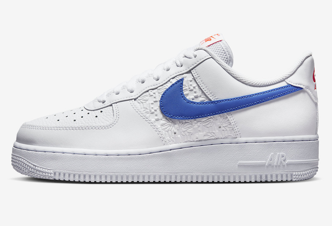 Nike Air Force 1 Low Hoops White Blue FD0667-100 Release Date