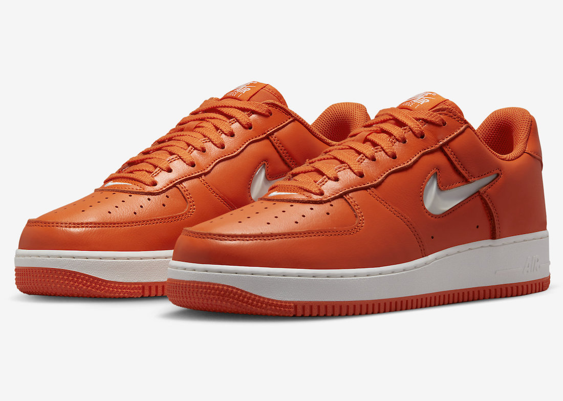 Nike Air Force 1 Low Orange Jewel FJ1044-800 Release Date