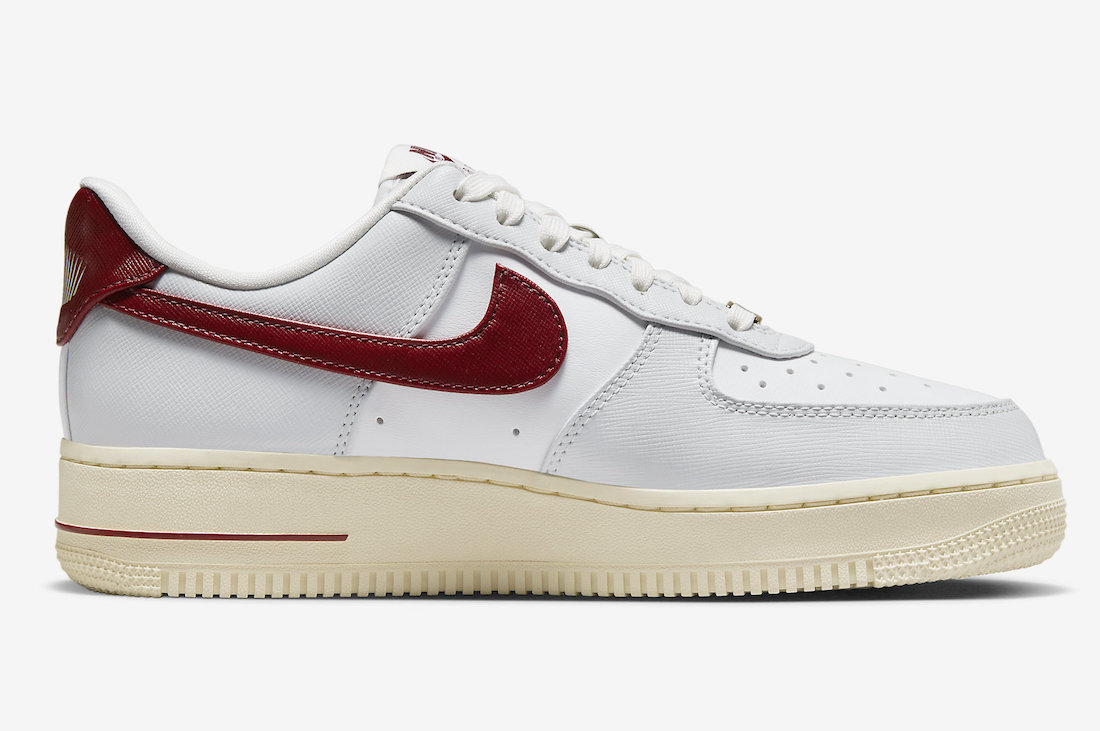 Nike Air Force 1 Low Photon Dust Team Red DV7584-001 Release Date