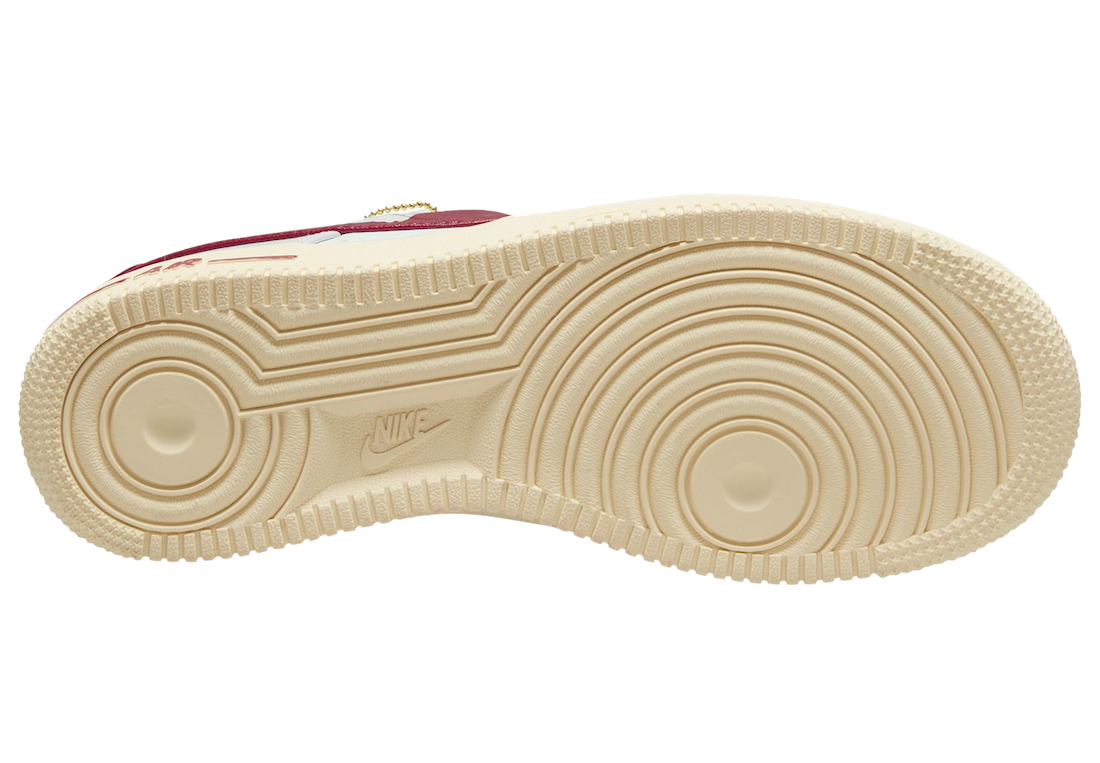 Nike Air Force 1 Low Photon Dust Team Red Summit White Muslin DV7584-001 Release Date