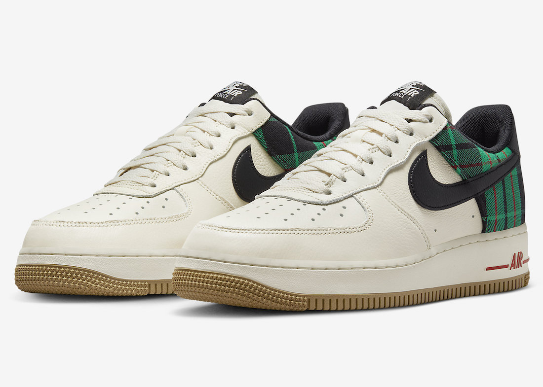 Nike Air Force 1 Low Plaid DV0791-100 Release Date