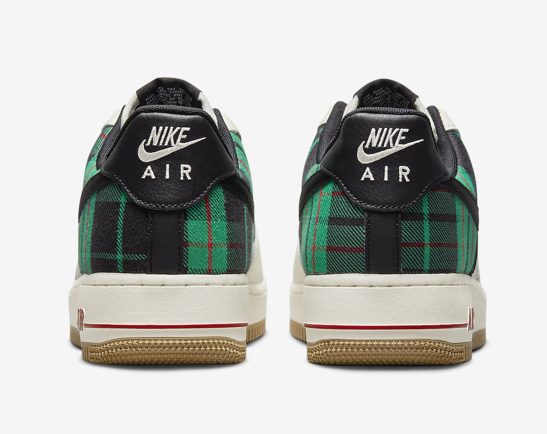 Nike Air Force 1 Low Plaid DV0791-100 Release Date