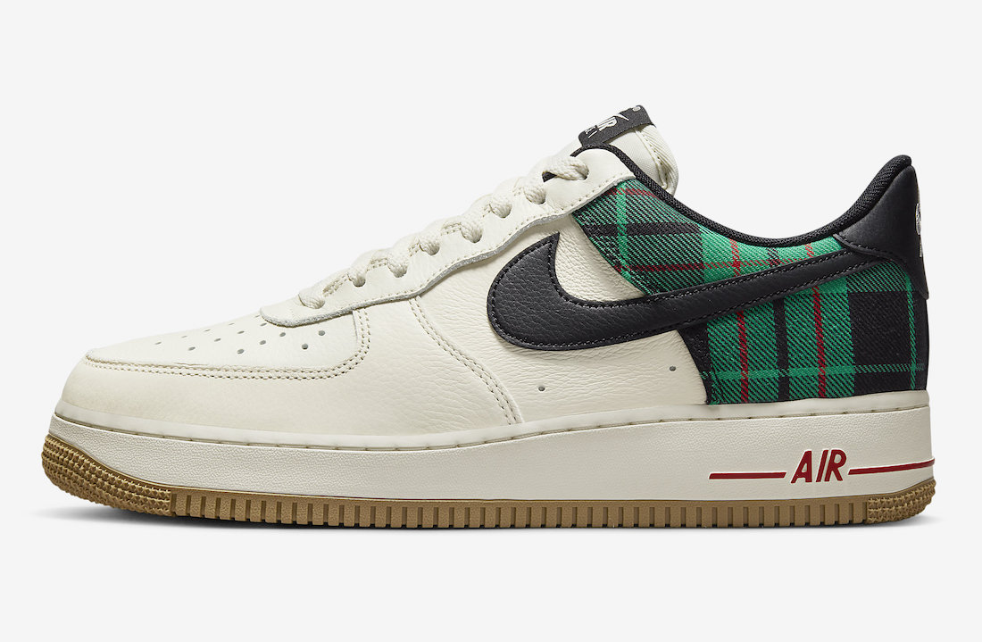 Nike Air Force 1 Low Plaid DV0791-100 Release Date