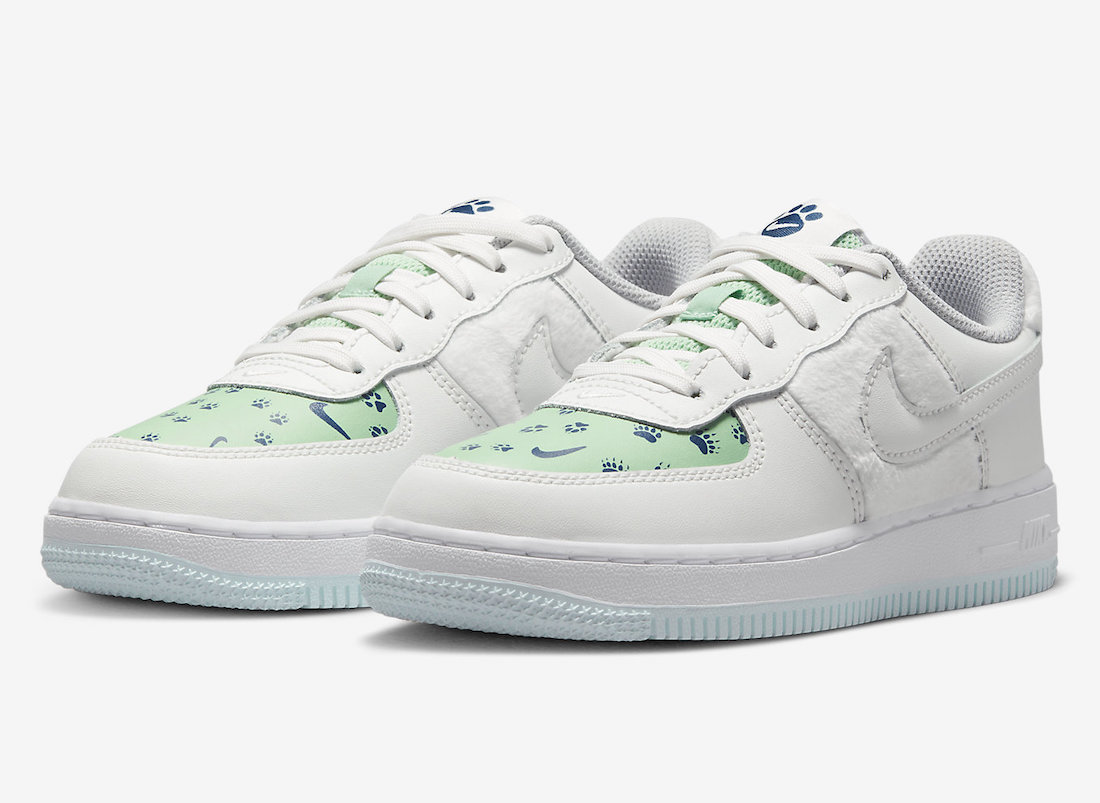 Nike Air Force 1 Low Polar Bear Tracks FJ2890-100 Release Date