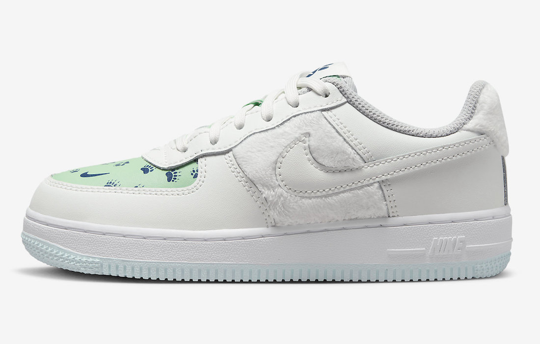 Nike Air Force 1 Low Polar Bear Tracks FJ2890-100 Release Date