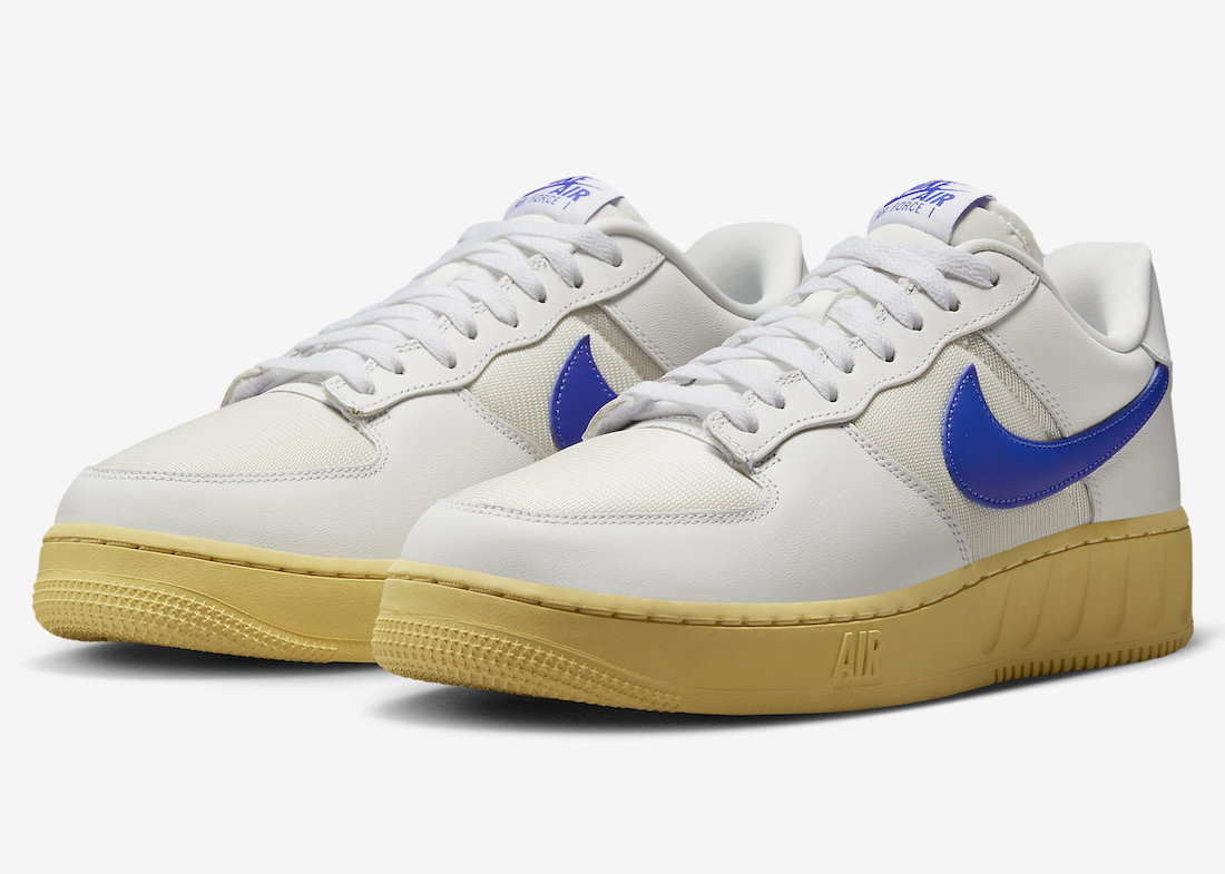 Nike Air Force 1 Low Utility White Racer Blue Sail Lemon Wash DM2385-100 Release Date