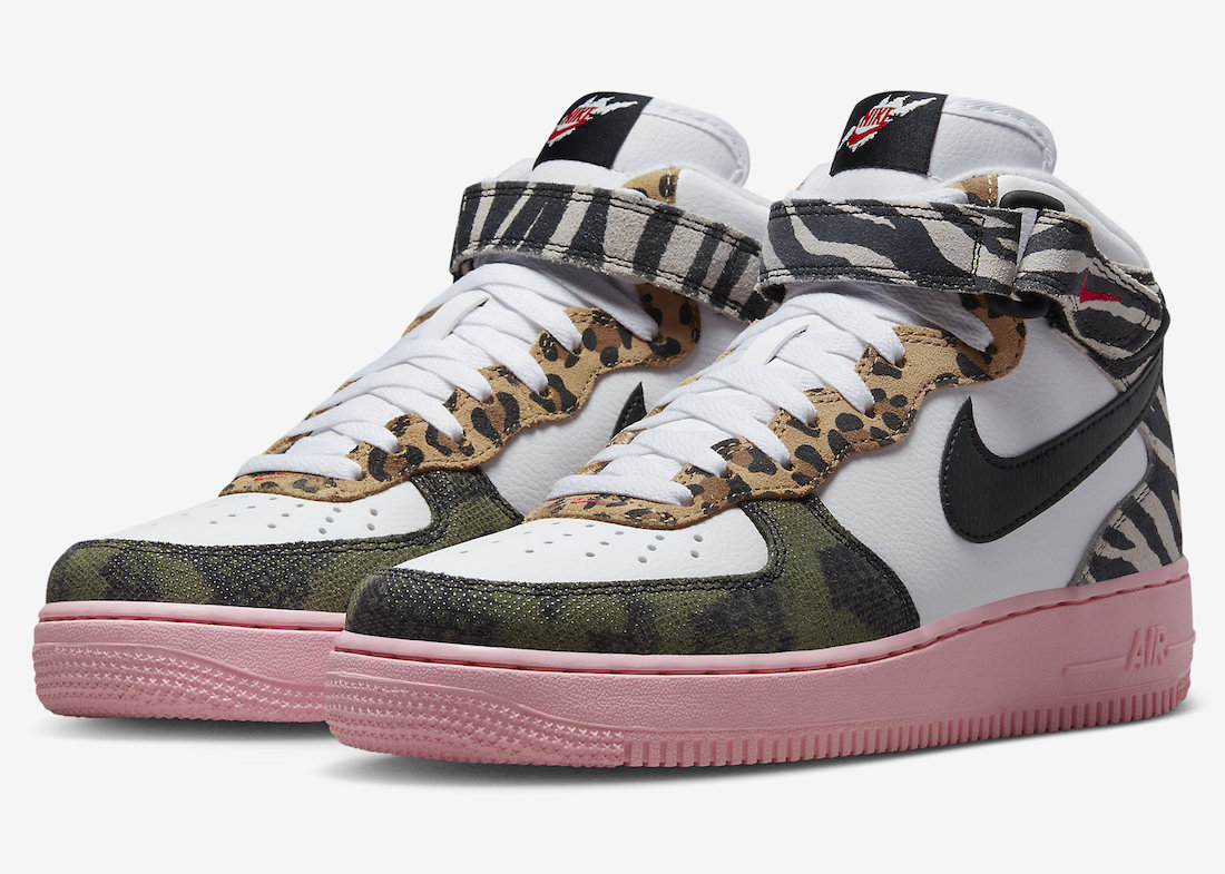 Nike Air Force 1 Mid Animal Instinct DZ4841-100 Release Date