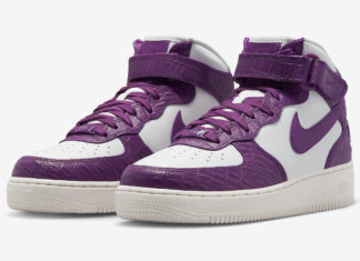 Nike Air Force 1 Mid LX Tokyo “Viotech “的官方照片