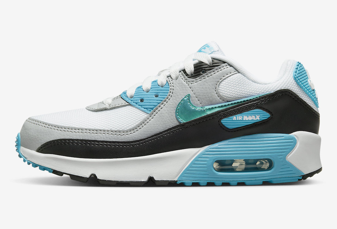 Nike Air Max 90 GS Laser Blue Metallic FD0678-100 Release Date