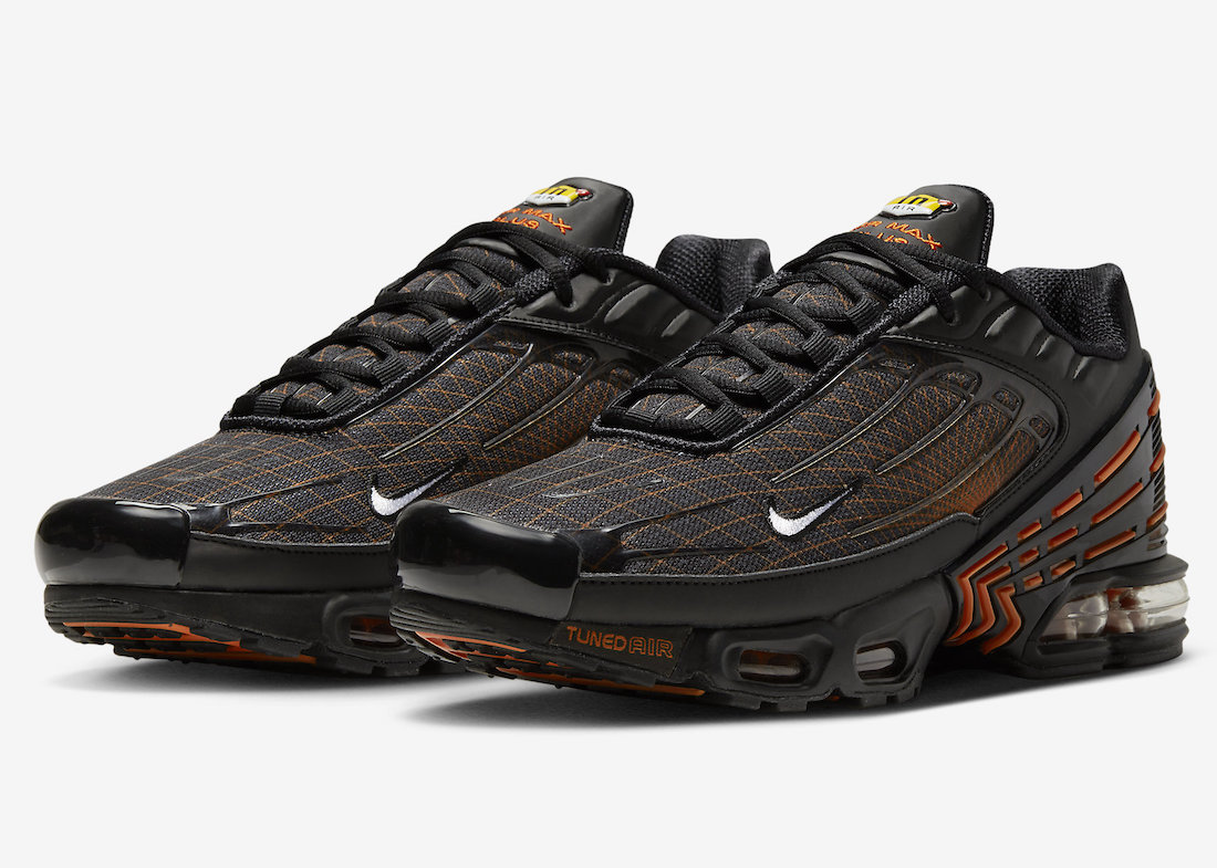 Nike Air Max Plus 3 Black Orange FB3352-001 Release Date