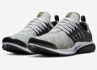 耐克Air Presto “Social F.C. “的官方照片。