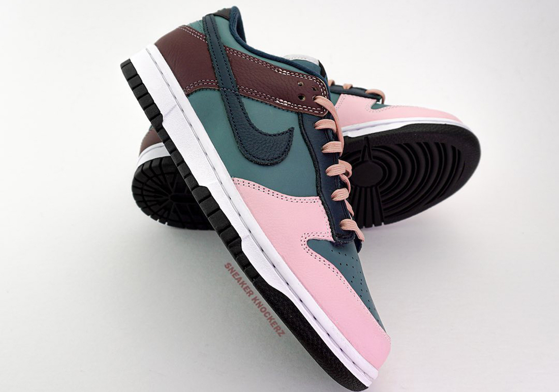 Nike Dunk Low Aqua Green Bubblegum Release Date