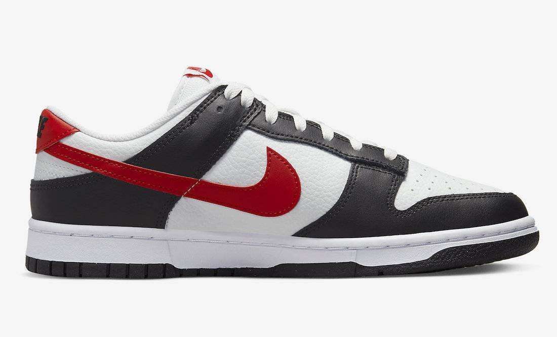 Nike Dunk Low Black University Red White FB3354-001 Release Date