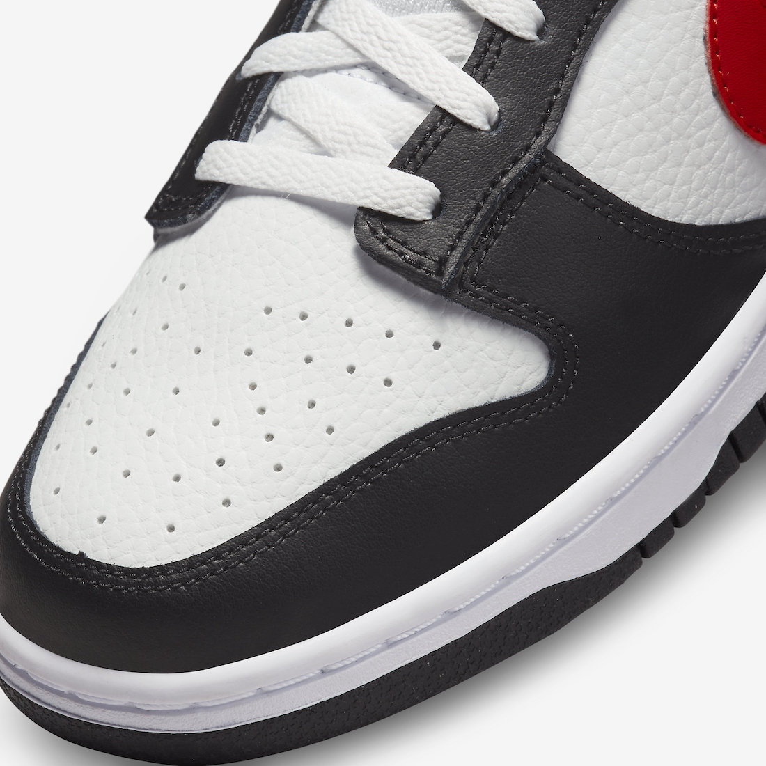 Nike Dunk Low Black University Red White FB3354-001 Release Date