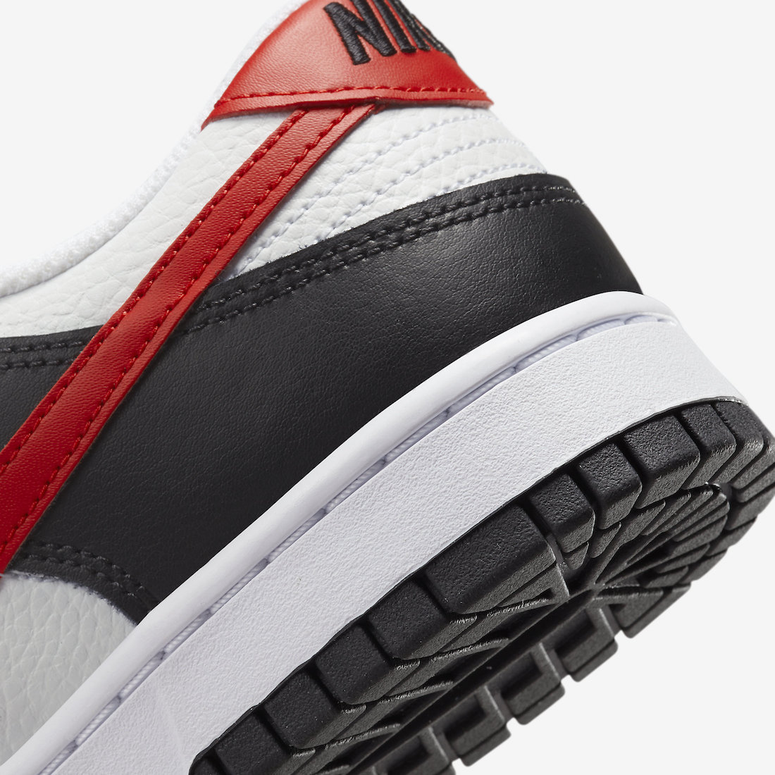 Nike Dunk Low Black White Red Release Date