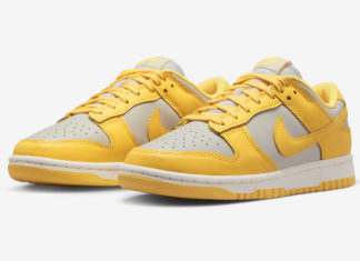 耐克Dunk Low “Citron Pulse “的官方照片