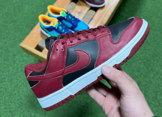 初见。Nike Dunk Low “Dark Redwood”