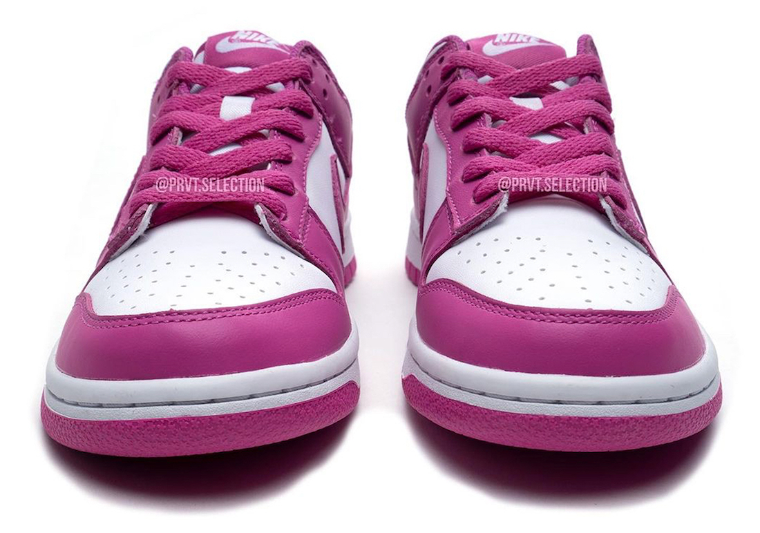 Nike Dunk Low GS Active Fuchsia FJ0704-100 Release Date