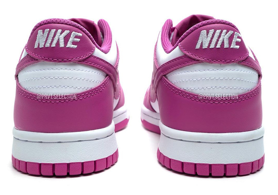 Nike Dunk Low GS Active Fuchsia FJ0704-100 Release Date