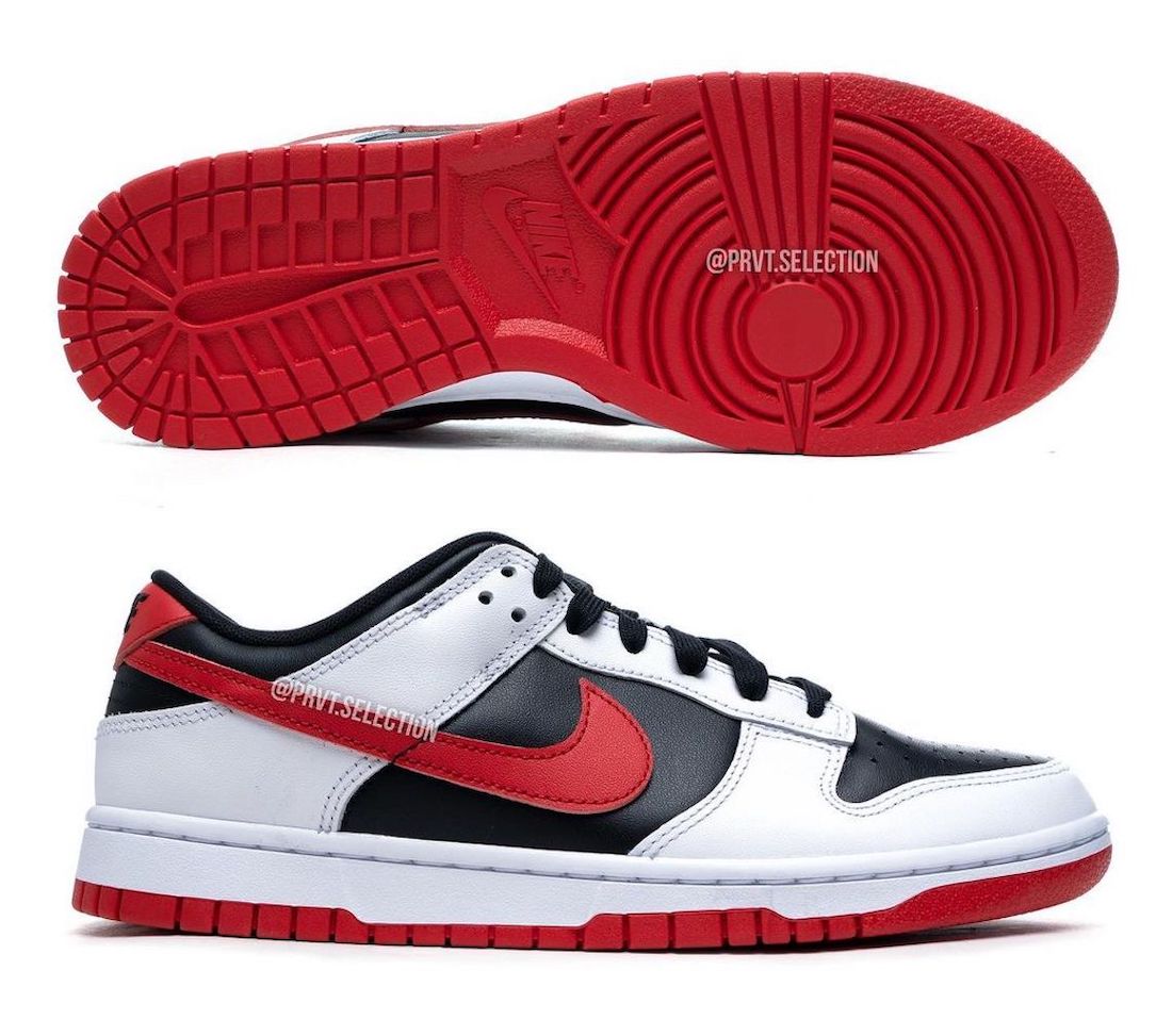 Nike Dunk Low Reverse Panda Red Release Date