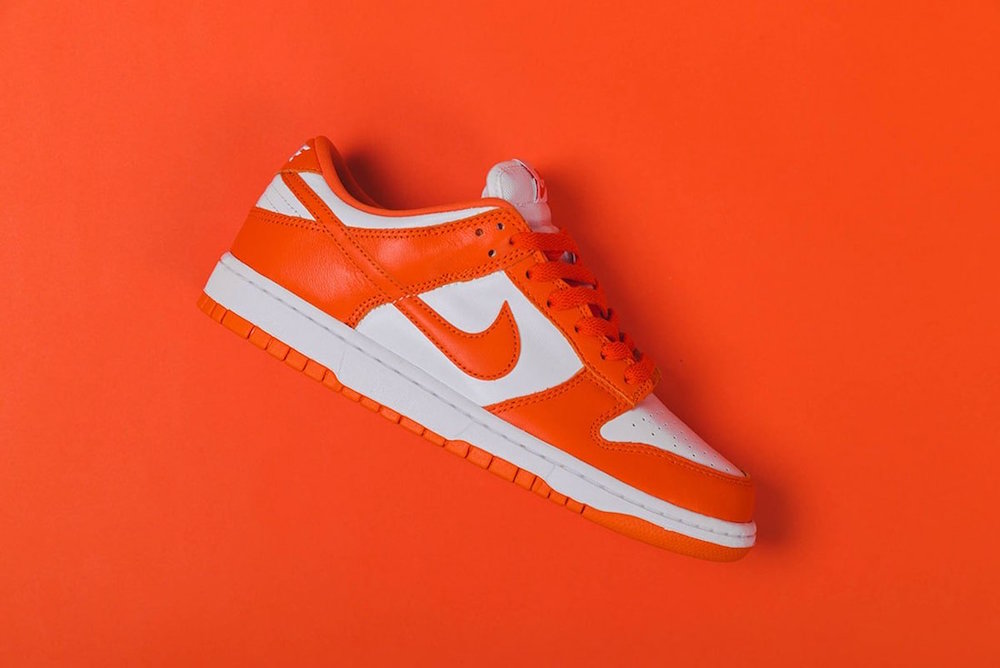 Nike Dunk Low Syracuse Orange White CU1726-101 Release Date Price