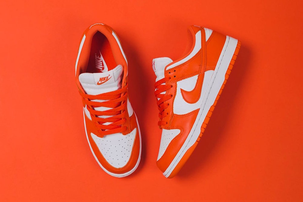 Nike Dunk Low Syracuse Orange White CU1726-101 Release Date Price