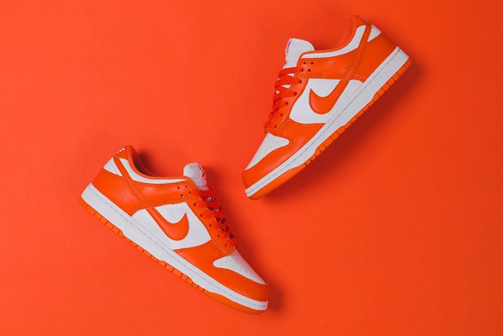 Nike Dunk Low Syracuse Orange White CU1726-101 Release Date Price