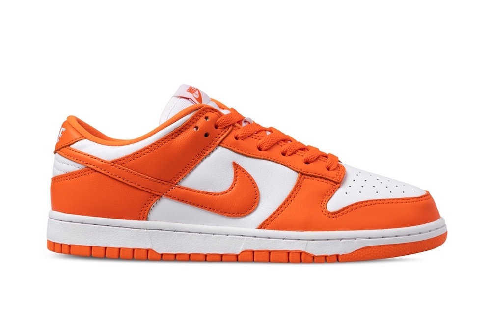 Nike Dunk Low Syracuse Orange White CU1726-101 Release Date Price