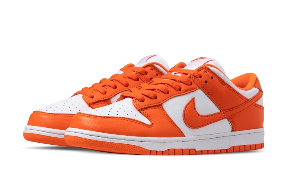 Nike Dunk Low Syracuse Orange White CU1726-101 Release Date Price