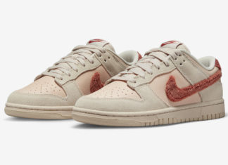 耐克Dunk Low “Terry Swoosh “的官方照片