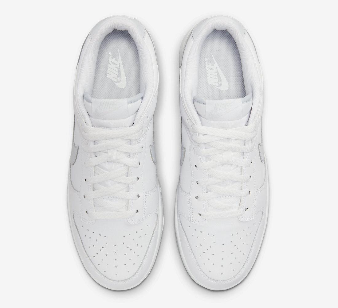 Nike Dunk Low White Pure Platinum DV0831-101 Release Date