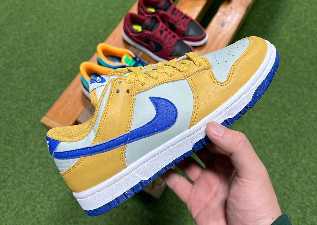 Nike Dunk Low Yellow Blue Release Date