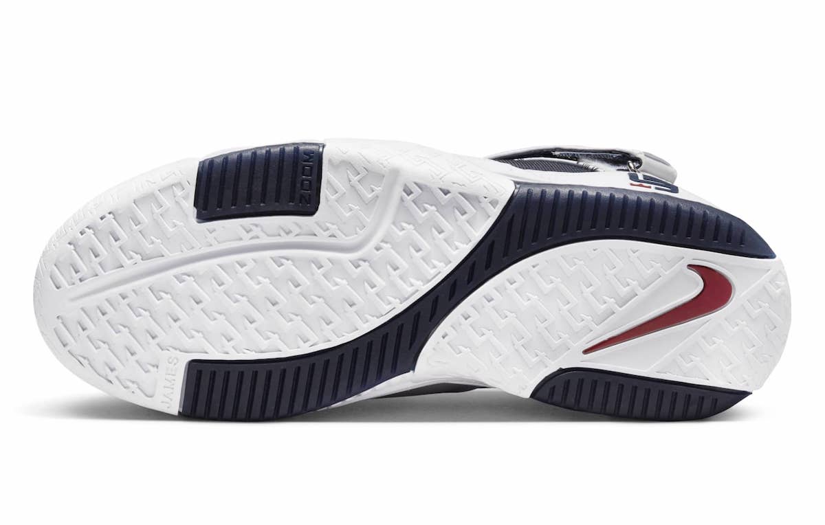 Nike LeBron 2 USA Midnight Navy 2022 DR0826-100 Release Date