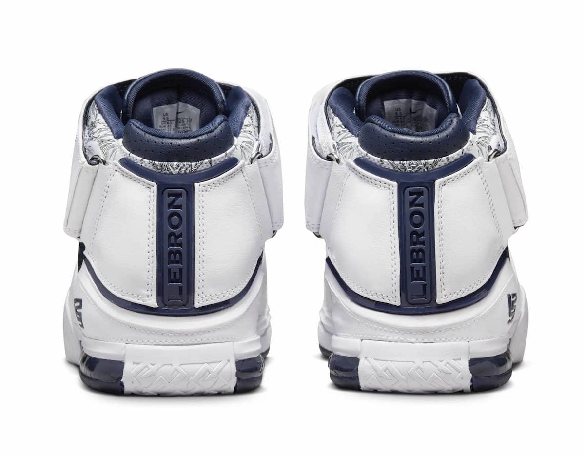 Nike LeBron 2 USA Midnight Navy 2022 DR0826-100 Release Date