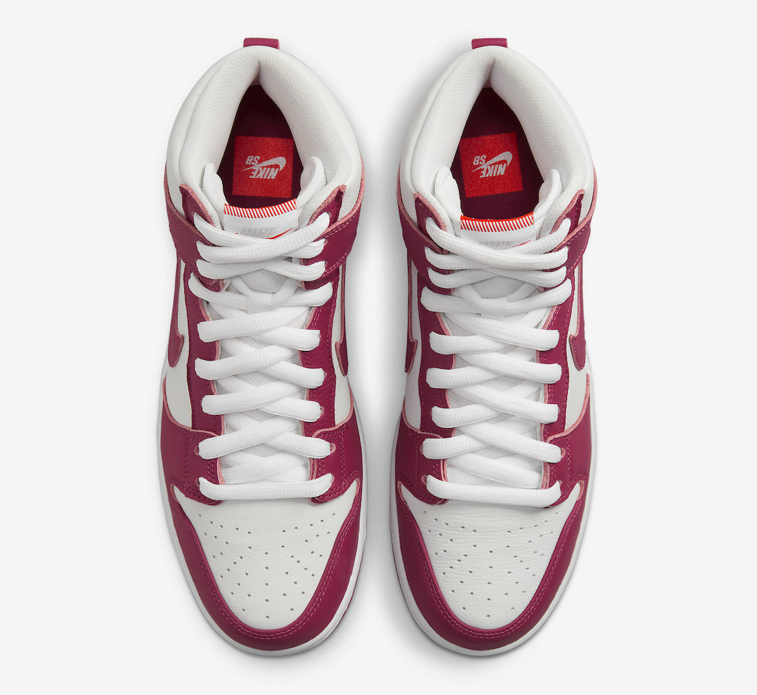 Nike SB Dunk High Sweet Beet DQ4485-600 Release Date