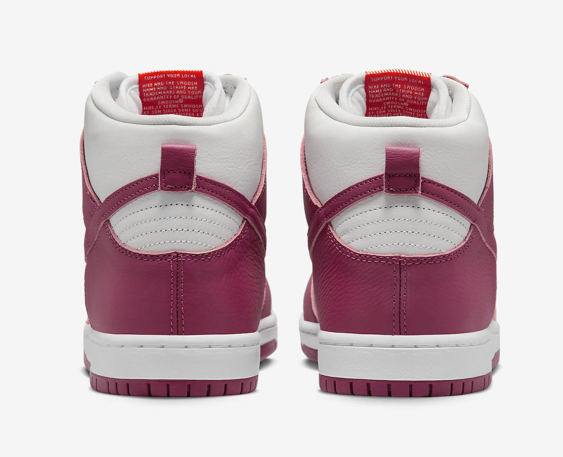 Nike SB Dunk High Sweet Beet DQ4485-600 Release Date