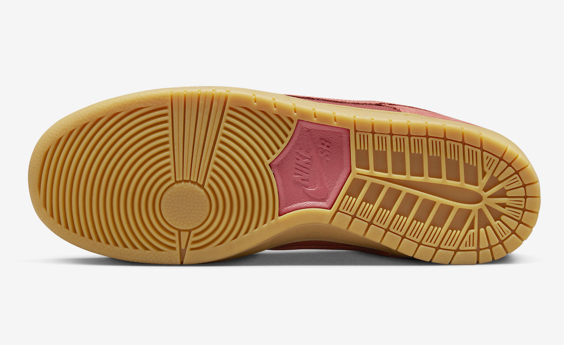 Nike SB Dunk Low Adobe Red Gum DV5429-600 Release Date