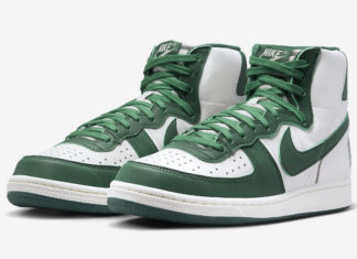 Nike Terminator High “Noble Green “的官方照片