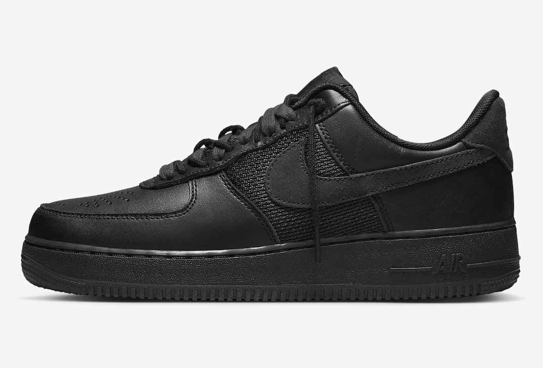 Slam Jam Nike Air Force 1 Low Black DX5590-001 Release Date