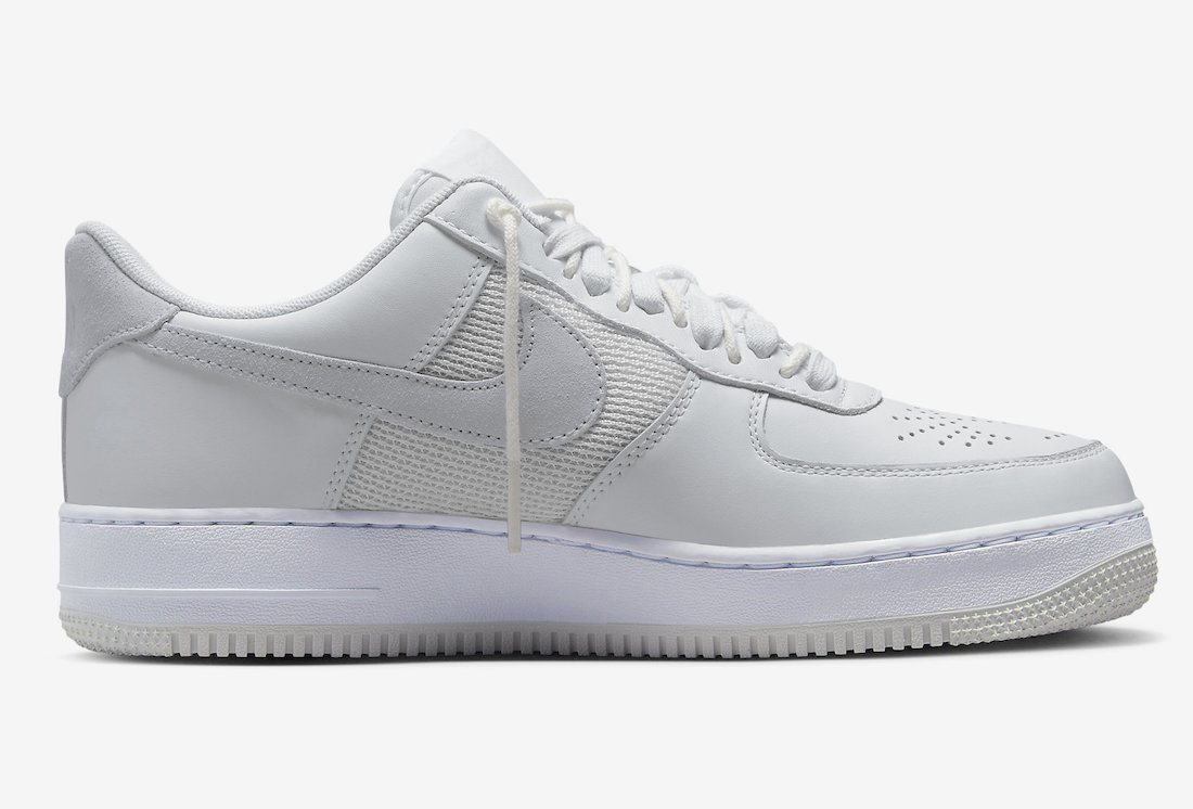 Slam Jam Nike Air Force 1 Low White DX5590-100 Release Date