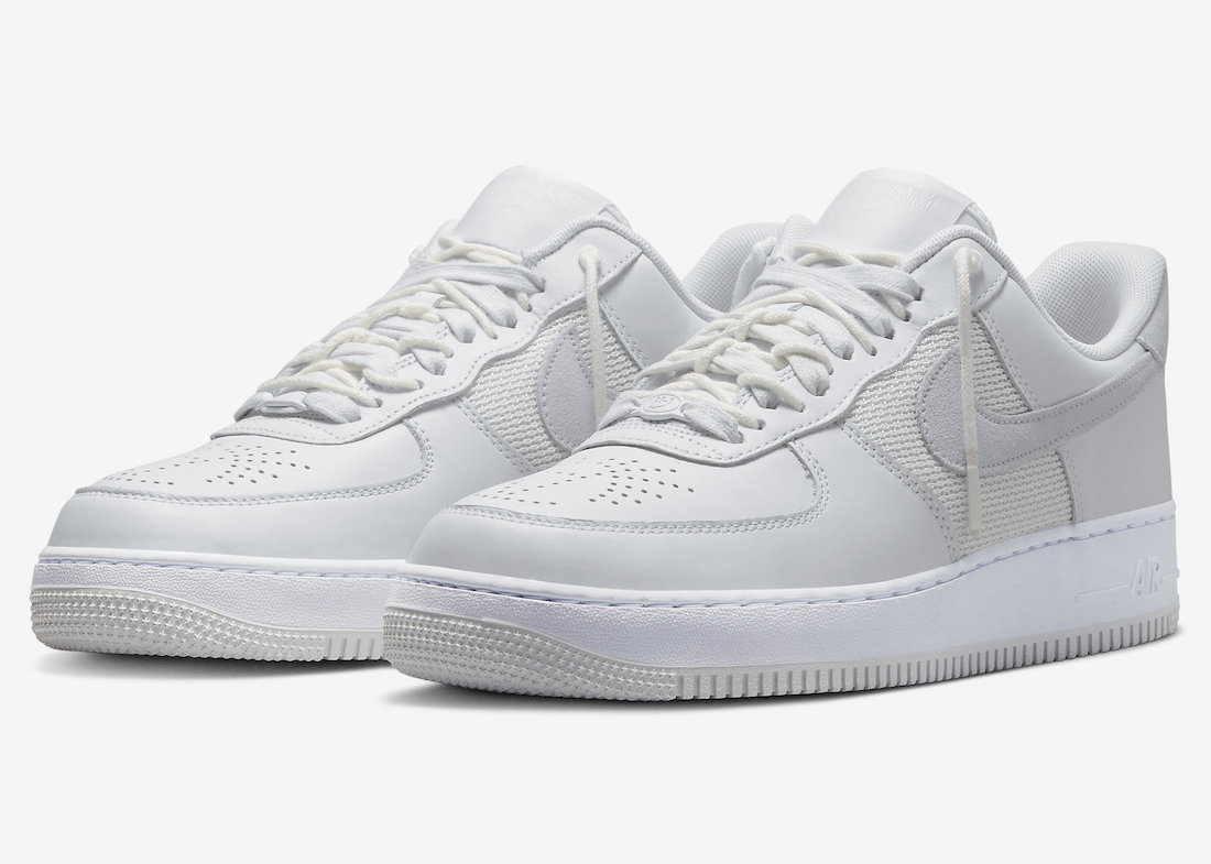 Slam Jam Nike Air Force 1 Low White DX5590-100 Release Date