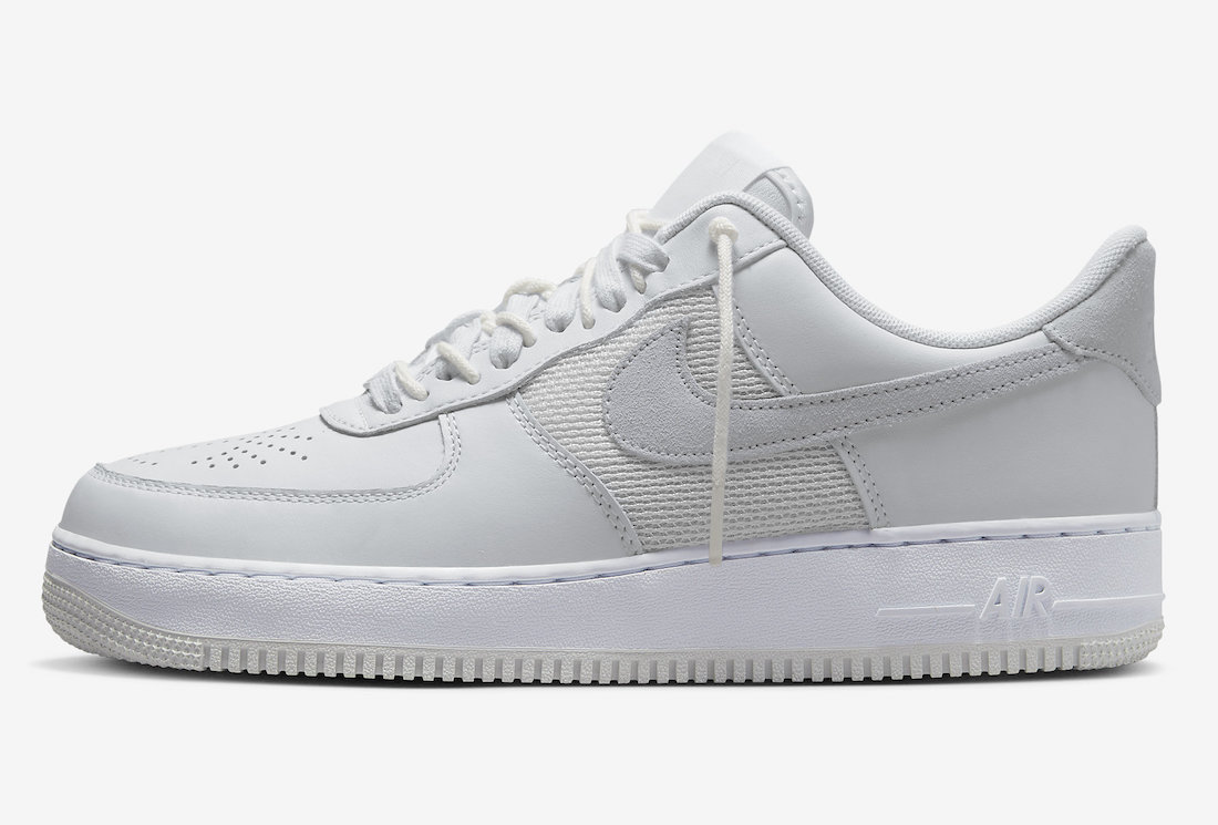 Slam Jam Nike Air Force 1 Low White DX5590-100 Release Date