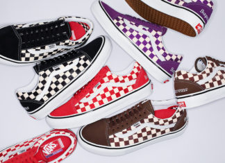 Supreme x Swarovski x Vans Old Skool系列明天发布