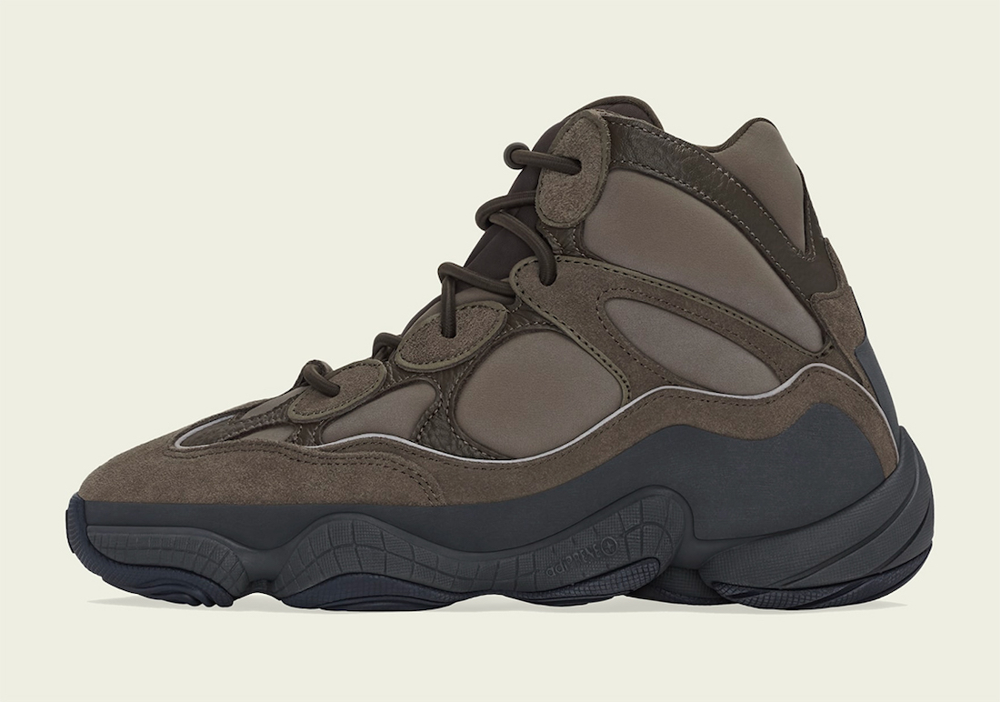 adidas Yeezy 500 High Taupe Black GX4553 Release Date