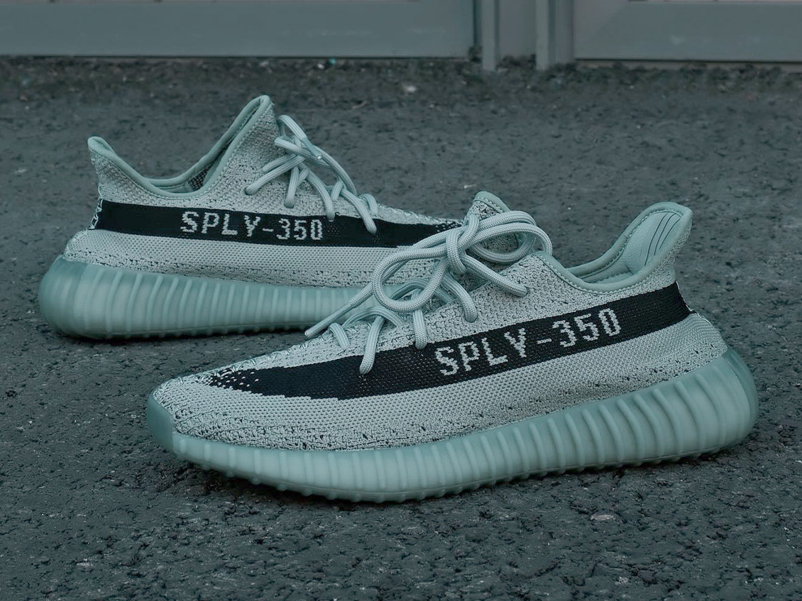 adidas Yeezy Boost 350 V2 Jade Ash HQ2060 Release Date On-Feet