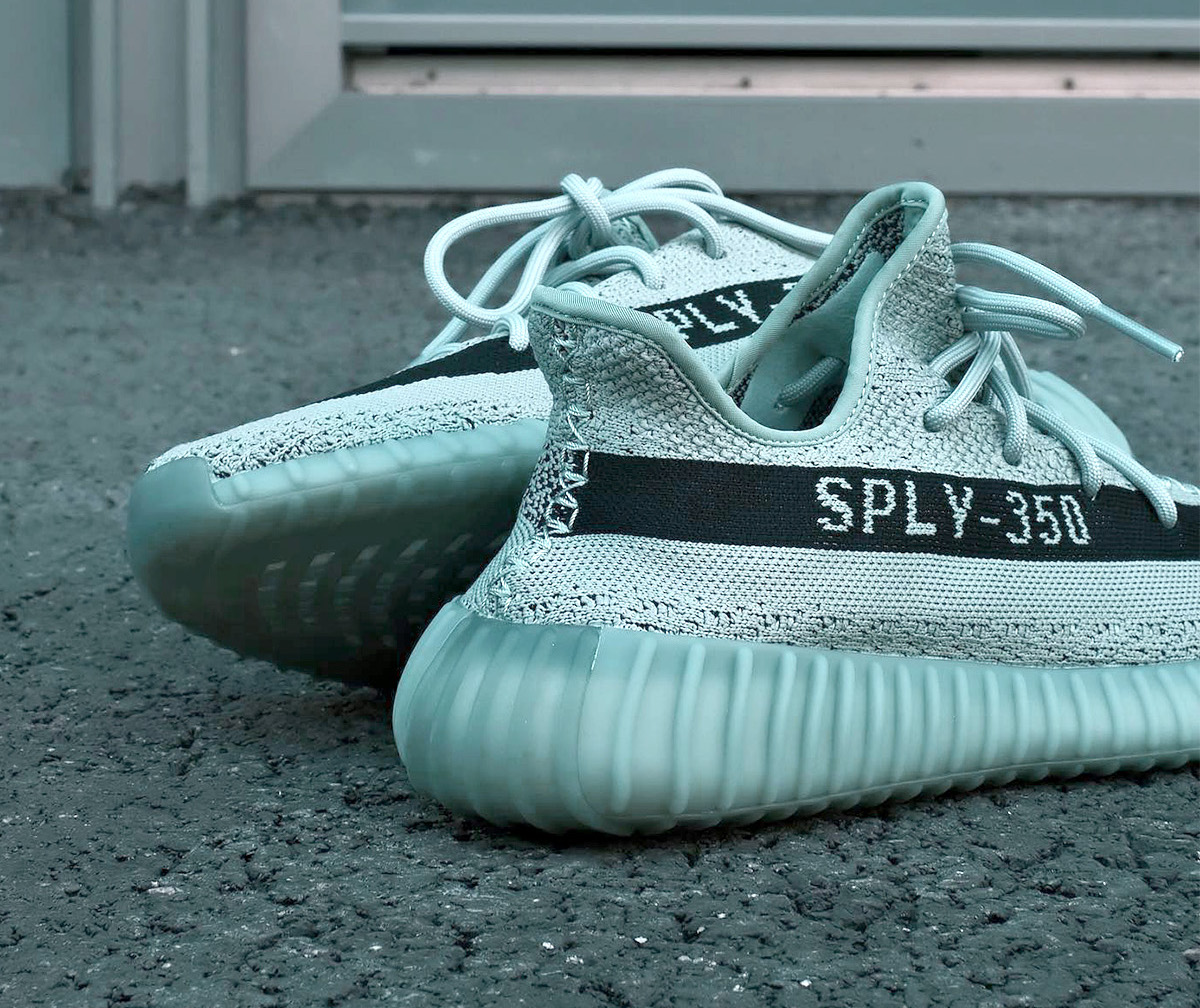 adidas Yeezy Boost 350 V2 Jade Ash HQ2060 Release Date On-Feet