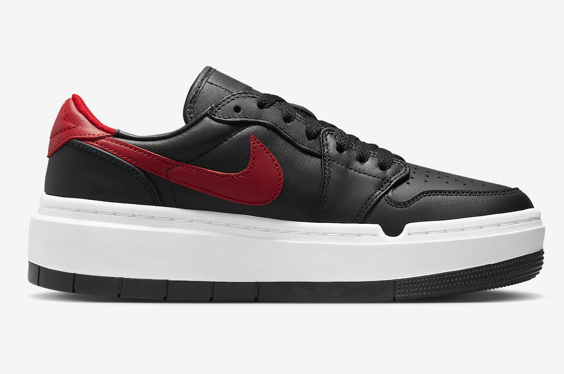 Air Jordan 1 Elevate Low Black Red DH7004-061 Release Date